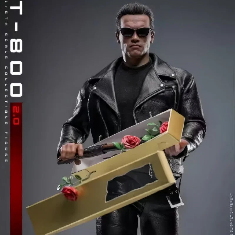 Dx46 T-800 Battle Damaged Version 2.0 1/6 Anime Merchandise Collectible Toy Figure Ornament Birthday Gift