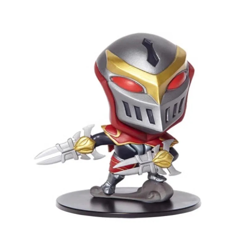 Original LOL League of Legends Herr der Schatten Stream Zed Q Version Anime Bewegliche Puppe Sammlung Ornament Modell Spielzeug Geschenk