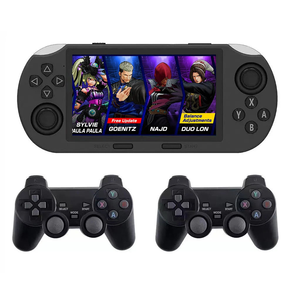 Tragbare Handheld-Spielekonsole SF3000, 4,5-Zoll-IPS-Bildschirm, Retro-Videospiel-Player, integrierte 20.000+ Spiele für PS1/GBA/SFC/MAME 