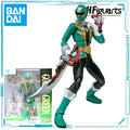 BANDAI Genuine S. H. Figuarts Series Movable Toys Super Sentai Series Dinosaur Sentai Dragon Emperor Lianzhe Green Warrior Model