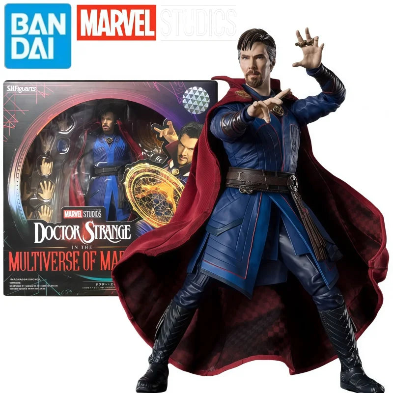 In Stock Bandai SHF Marvel Crazy Multiverse Movie Doctor Strange Action Figure Model Collect Hobbies Toys Holiday Gift