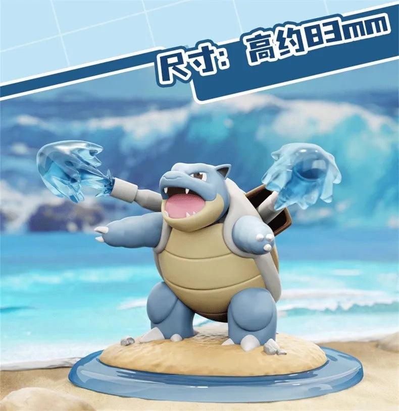 Genuine Pokemon Anime Action Figures Charizard Blastoise Arcanine Lapras Venusaur‌ Dragonite Furniture For Display Birthday Gift