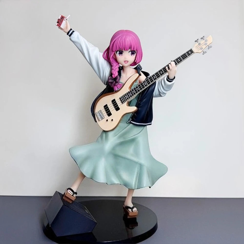 8.27in/21cm Anime Bocchi The Rock Figure Sick Hack Action Figures PVC Statue Model Collection Toys Gifts