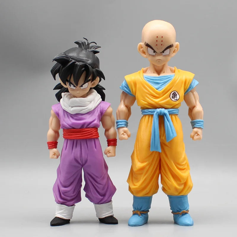 Dragon Ball Gk Infinite Z Warrior Series Krillin Son Gohan Battle Stand Modell Desktop-Dekoration Sammlerstücke Kinderspielzeug Geschenk