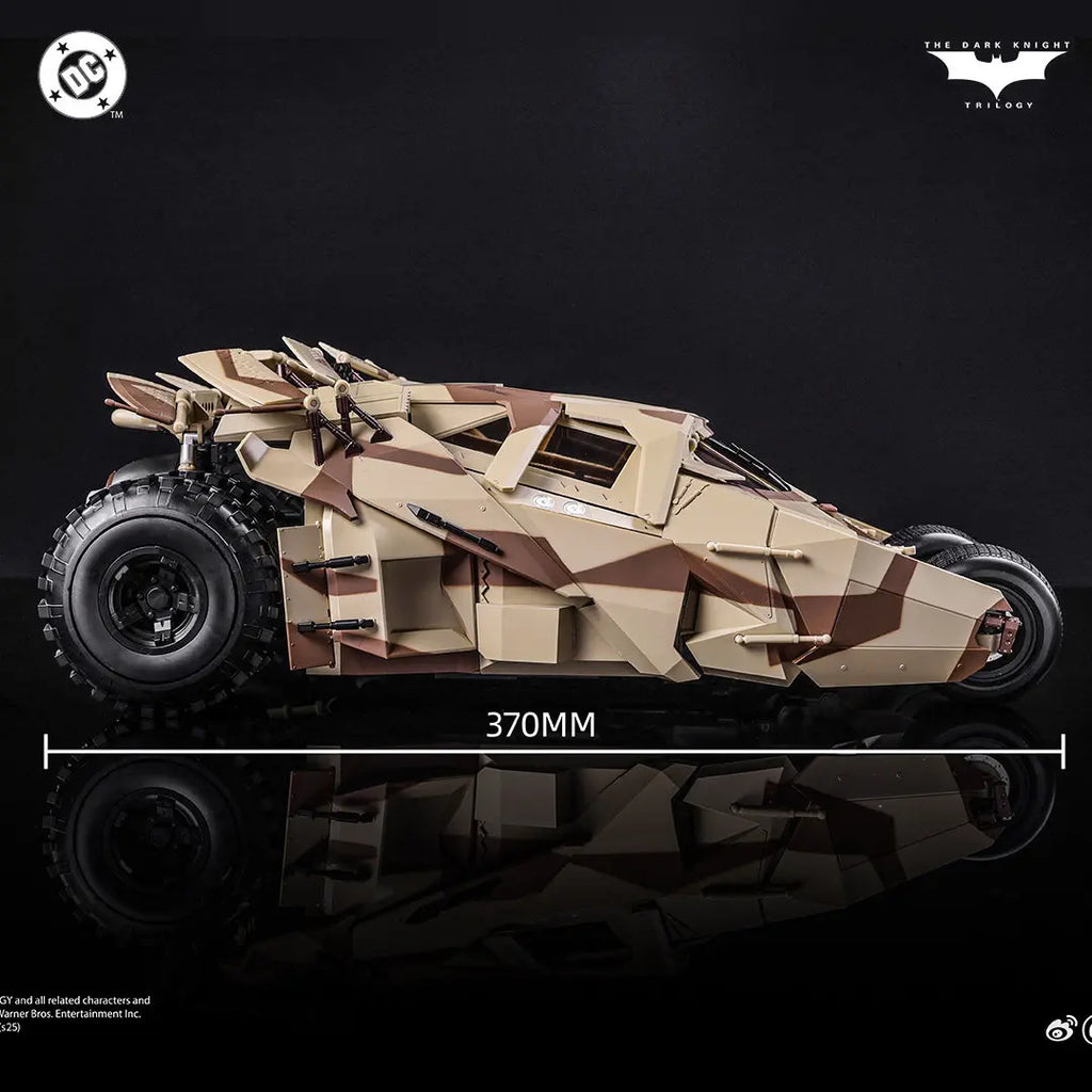 1/12 Batmobile Dc Dark Knight Trilogy Assembly Model Action Figure Batman Tumbler Batmobile Vehicle Set Toys Gifts