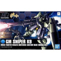 BANDAI 1/144 HGBF 010 GM Sniper K9 Action Figures Gundam Build Fighters Anime Model Kit Toys for Boys Original Box Collection