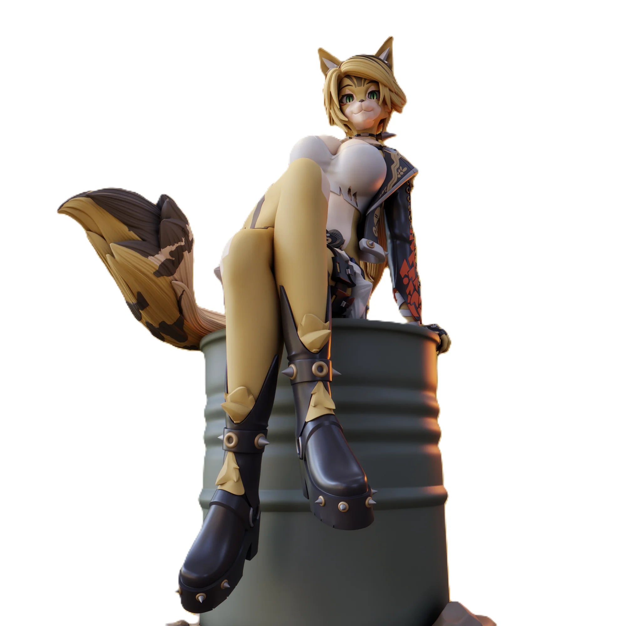18cm-15cm-12cm-10cm) 3D Print Resin Toy Kit Gk Unpainted Figurine Diy Unassembled Statue Figures Model Toys
