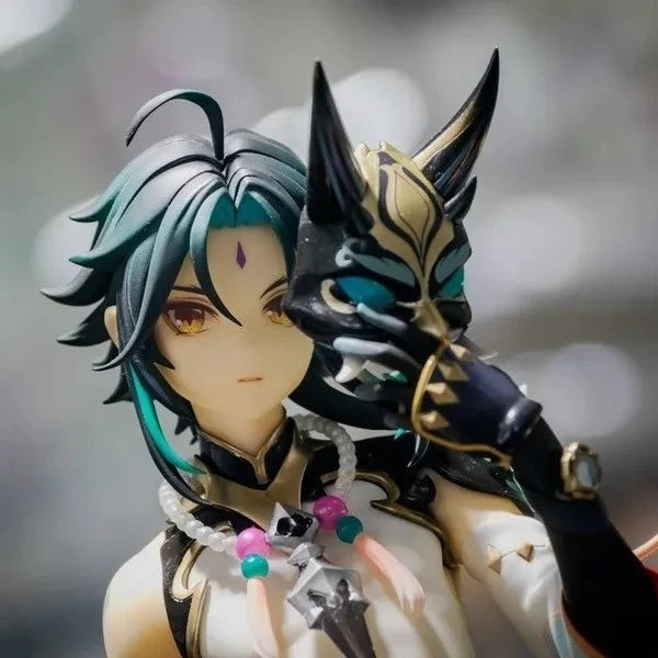 20CM Anime Figure Genshin Impact Xiao Vigilant Yaksha Genshin Impact Klee Paimon Qiqi Figure Collectible Doll Toys Action Figure