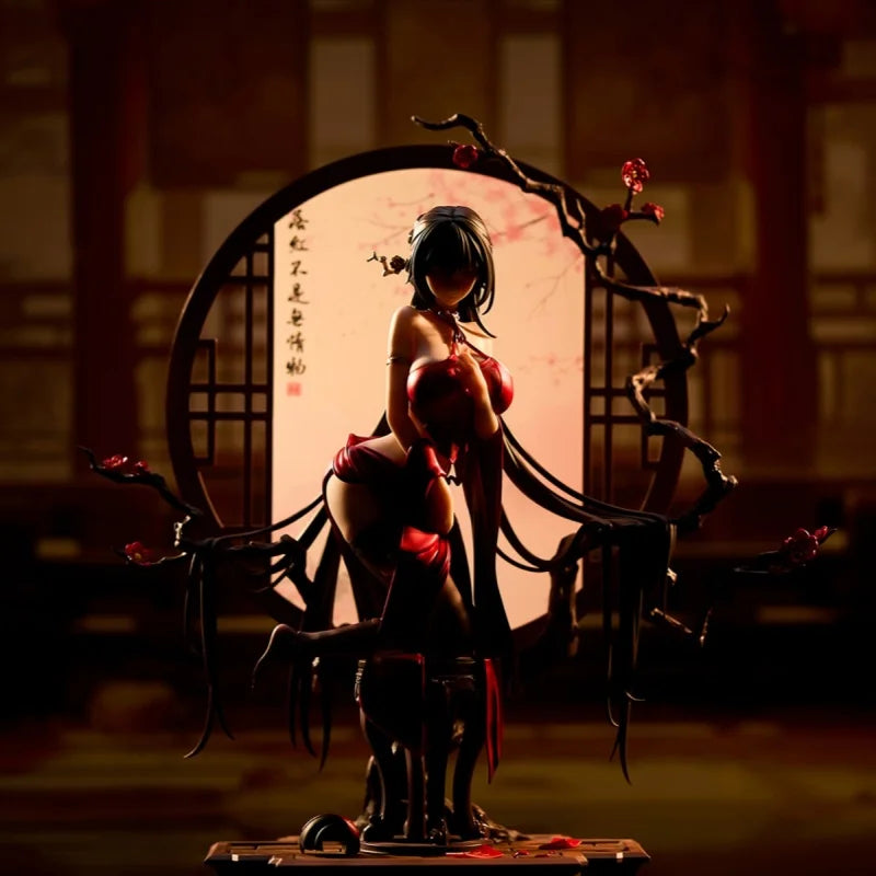Оригинална фигурка в мащаб 1/6 от серията National Style, юбилейно издание: Fallen Red, аниме фигурка, модел, декорация, колекционерска играчка