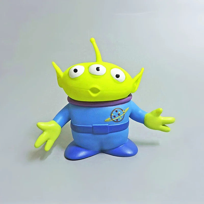 15cm Disney Toy Story Woody Buzzlightyear Green Alien Doll Figure Anime Decorative Collection Toy Model Children's Gift