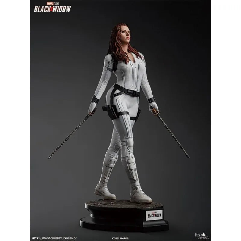 New Original Marvel Collection Black Widow Black Widow (Snow Suit) 1/4 Statue Action Movie Figure Model Toys