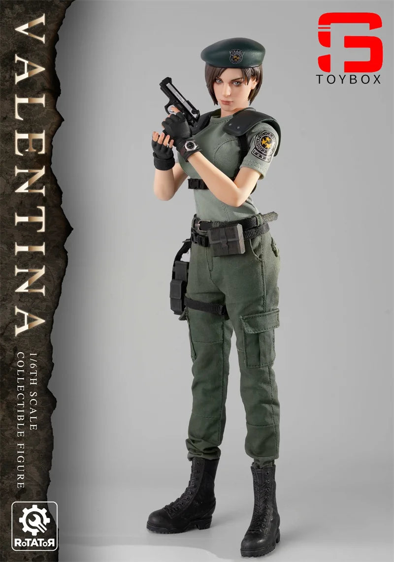 【2025 Q3】Rotator Toys RT001 1/6 Valentina Actionfigur mit beweglichen Augen, 30 cm, Soldatin, Komplettset, Sammlermodell