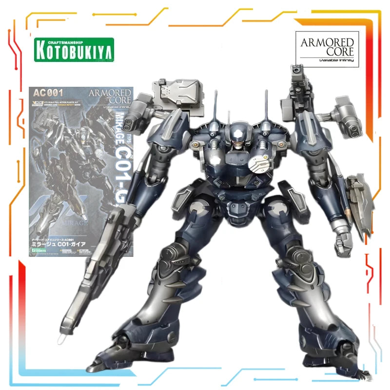 Spot Supply Kotobukiya Original ARMORED CORE Series AC-001 Mirage Action  Assembly Model Toys Collectible Model Gifts for Boys