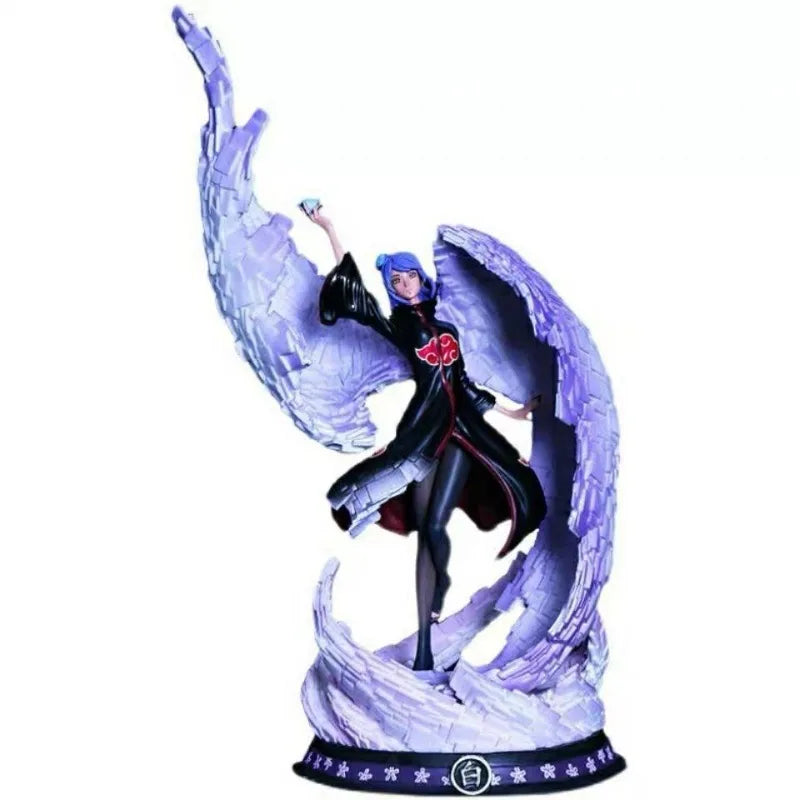 Bandai Banpresto CS Konan High Quality Version  NARUTO Xiao Organization Extra Large GK Anime Figure Trendy Play Decoration Doll