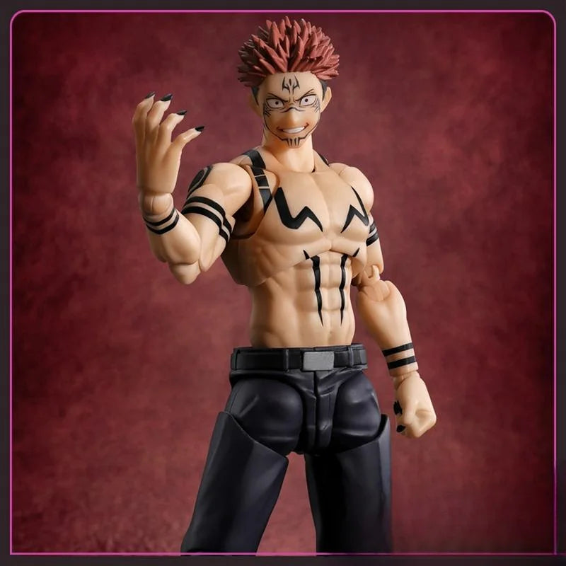 In Stock Original BANDAI Jujutsu Kaisen Ryomen Sukuna PVC Model Toys statue Garage Kit holiday gifts Megahouse Ornaments
