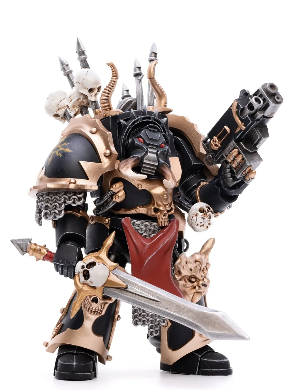 Joytoy Warhammer 1/18 Actionfiguren Black Legion Chaos Terminator Bruder Gnarl Modell Spielzeug Jungen Geschenke 3,75 Zoll
