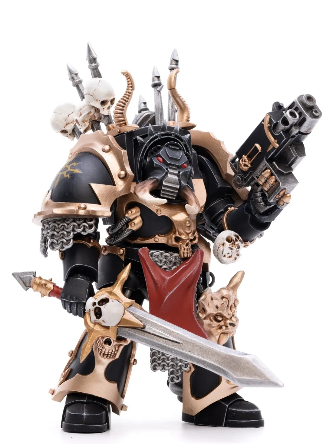 Joytoy Warhammer 1/18 Actionfiguren Black Legion Chaos Terminator Bruder Gnarl Modell Spielzeug Jungen Geschenke 3,75 Zoll