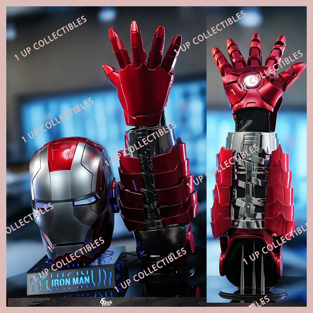 Spark Studio 1:1 Scale Sp001 Wearable Mk5 Mech-Arm Voice Control Remote Touch Activate Iron Man Armor Christmas Collect Toy Gift