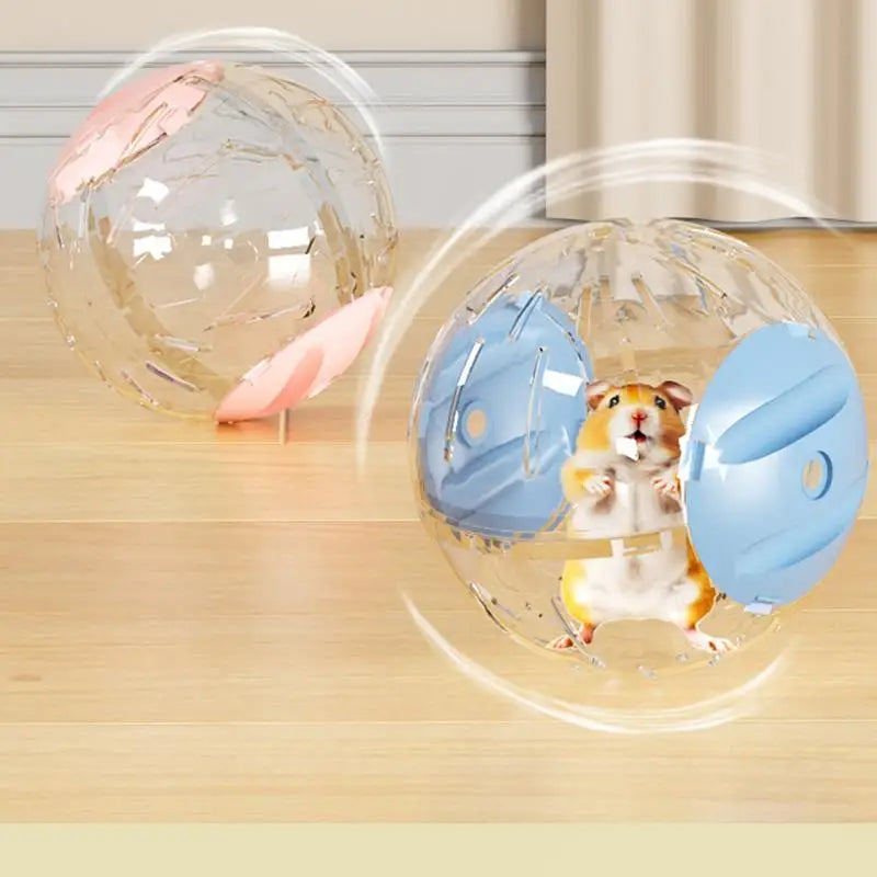Hamster Exercise Wheel Small Pet Toy Car Exercise Wheel Funny Small Pet Transparent Ball For Hamsters Ferret Small Animal