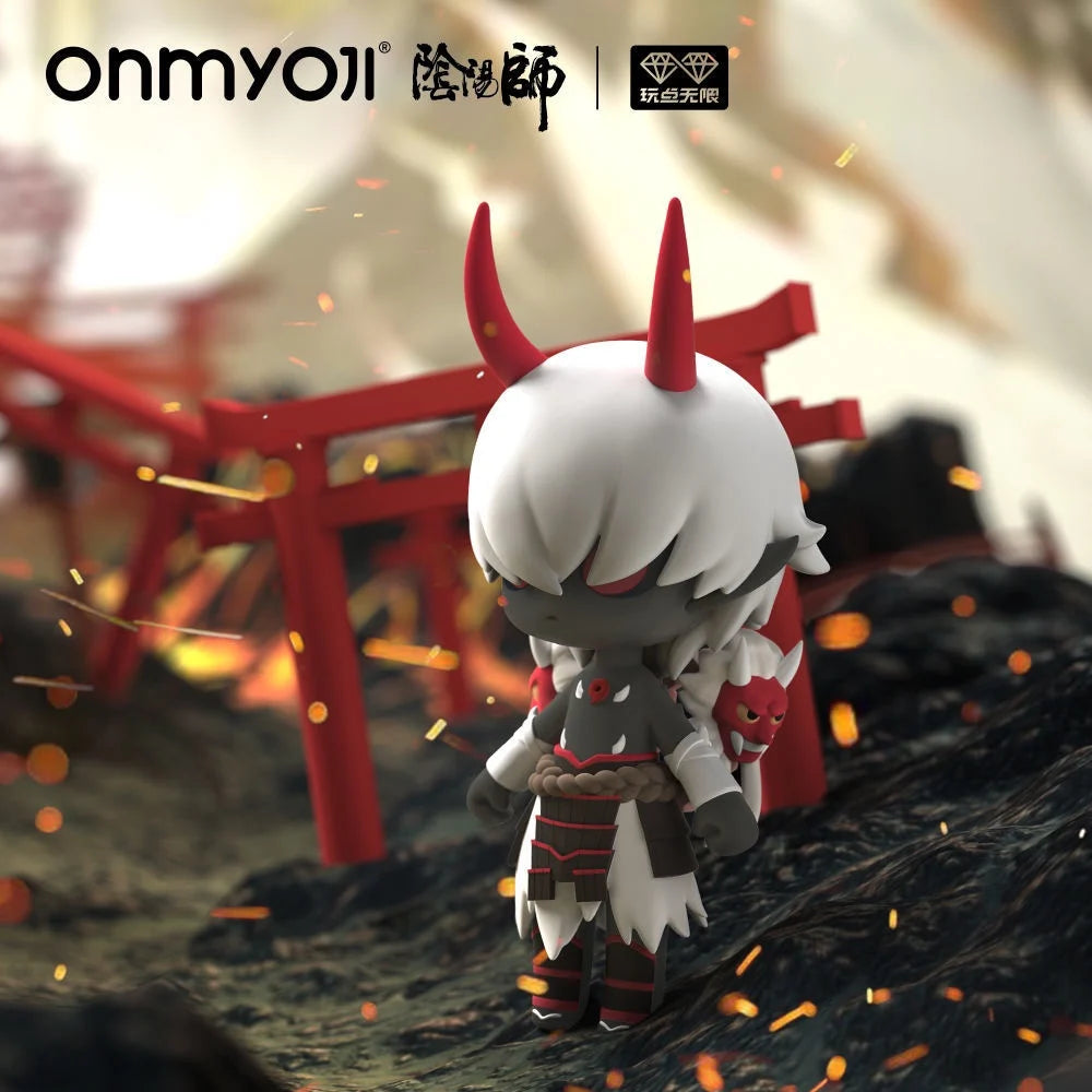 Onmyoji Series 5 Blind Random Box Guess Bag Mystery Box Toys Cute Anime Action Figure Desktop Ornaments Home Decor Dolls Gift