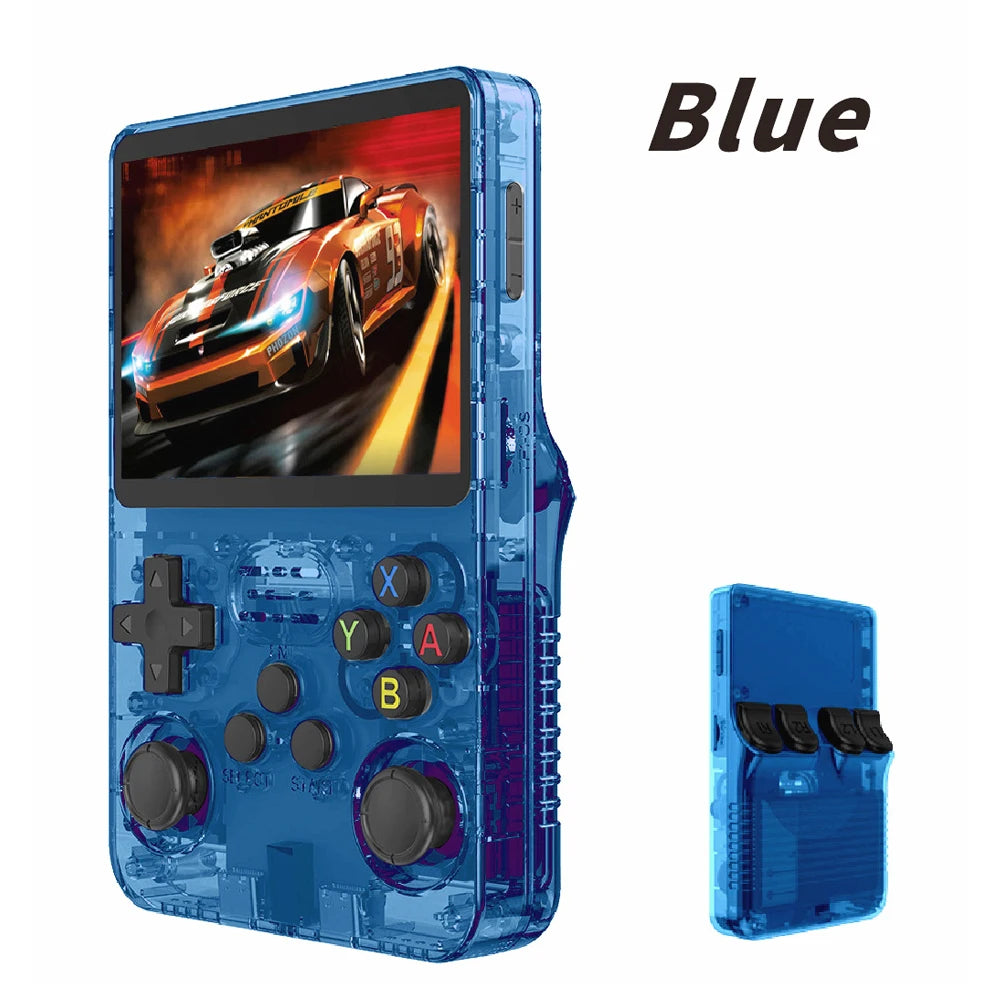 Neue Handheld-Spielkonsole HD Open Source-Spielkonsole mit zwei Joysticks LTRT-Tasten nostalgische Retro-3D-Spielkonsole