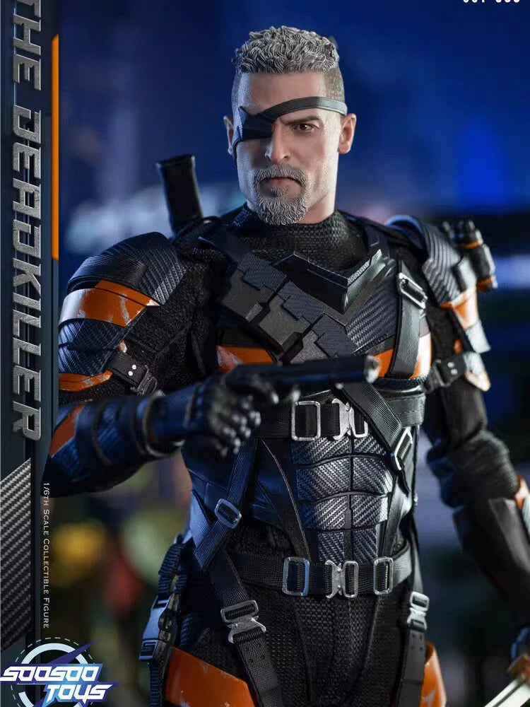 Soosootoys SST-058 1/6 The Dead Killer White Hair Man Action Figure Collection Comic Villain Hero 12inch Full Set Soldier Model