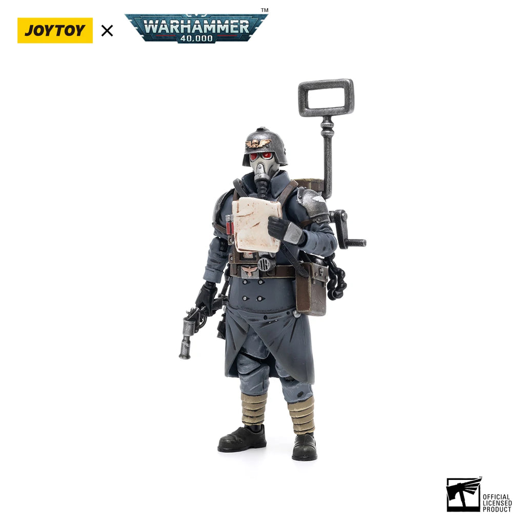 [Pre Order]JOYTOY Warhammer 40K1/18 Action Figure Astra Militarum Death Korps of Krieg Veteran Squad Anime figures Toys Model