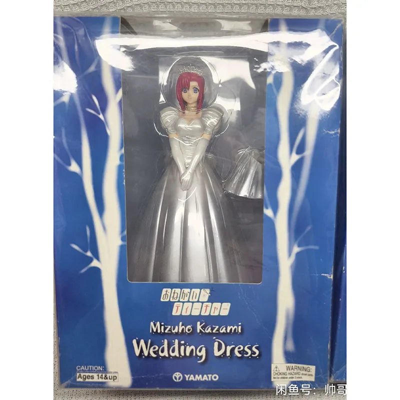 Please Teacher Action Figure Kazami Mizuho Christmas Wedding Dress Anime Figure Model Ornament Box Toys