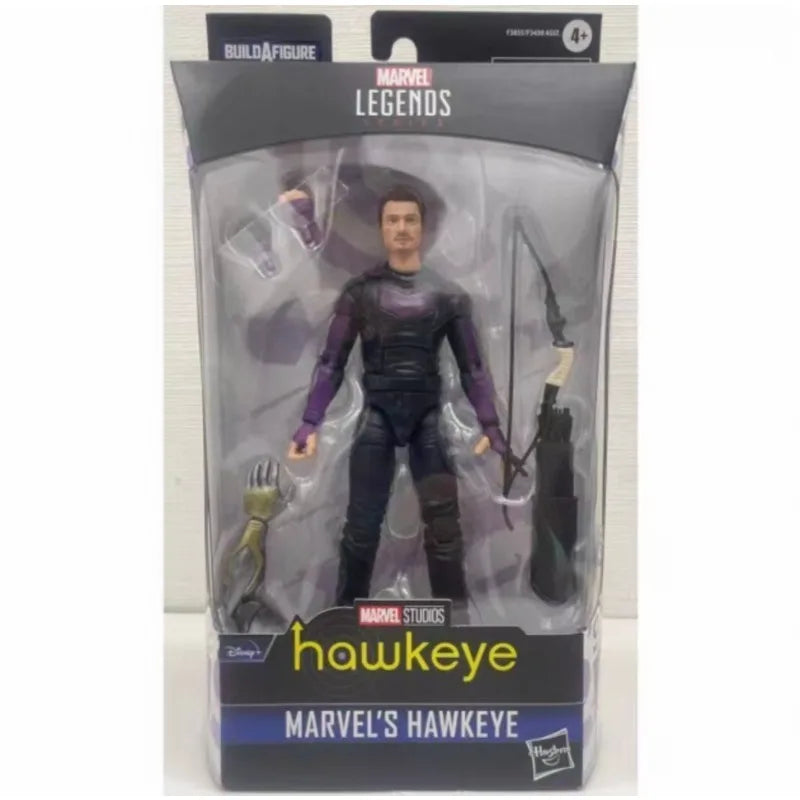 Original Hasbro Marvel Legends Series MARVEL'S HAWKEYE Anime Figure Toy Collection Model