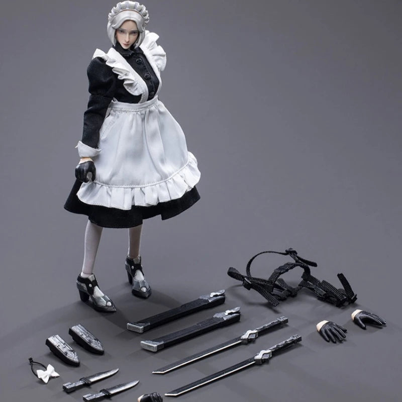 Spot Supply JOYTOY Original LEVEL9 1/12 Chaos Frontline Series Cry\flower\Lily  Action Figure Model Toys Model Gifts for Boys