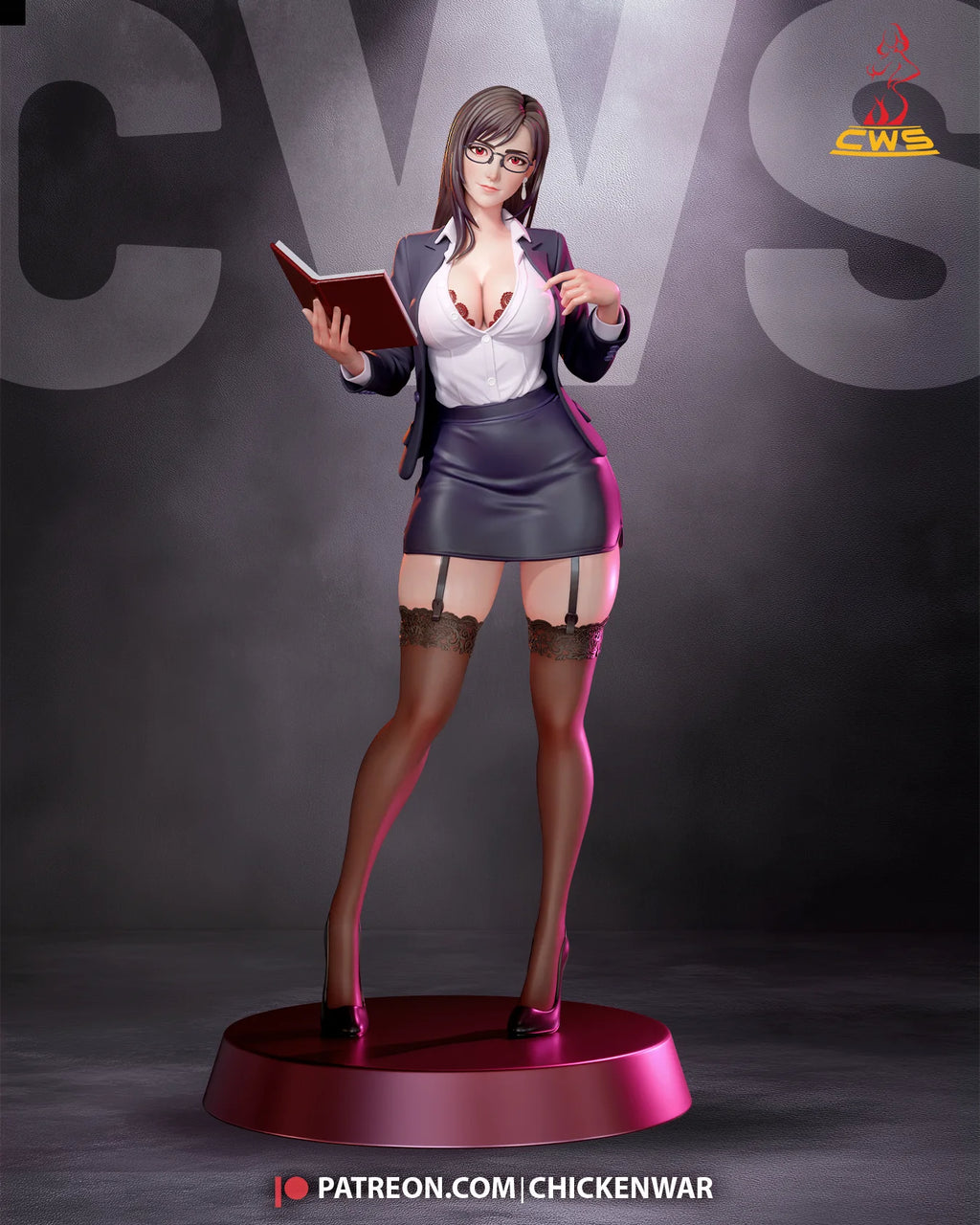 18cm-15cm-12cm-10cm) 3D Print Resin Toy Kit Gk Unpainted Figurine Diy Unassembled Statue Figures Model Toys