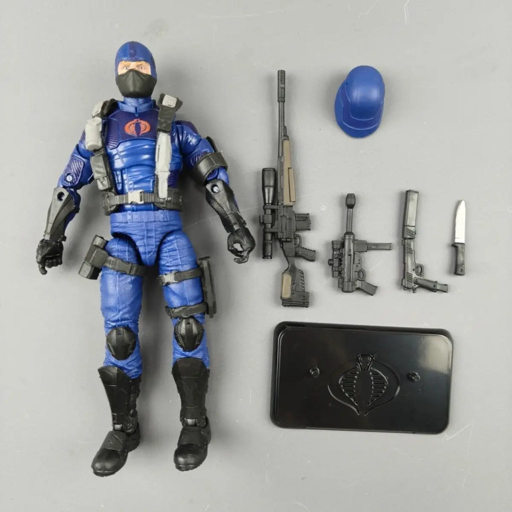 In Stock Hasbro G.I. Joe Classified Series Retro Snake Eyes Cardback Cobra Trooper Action Figure Bulk Model Toys Gifts