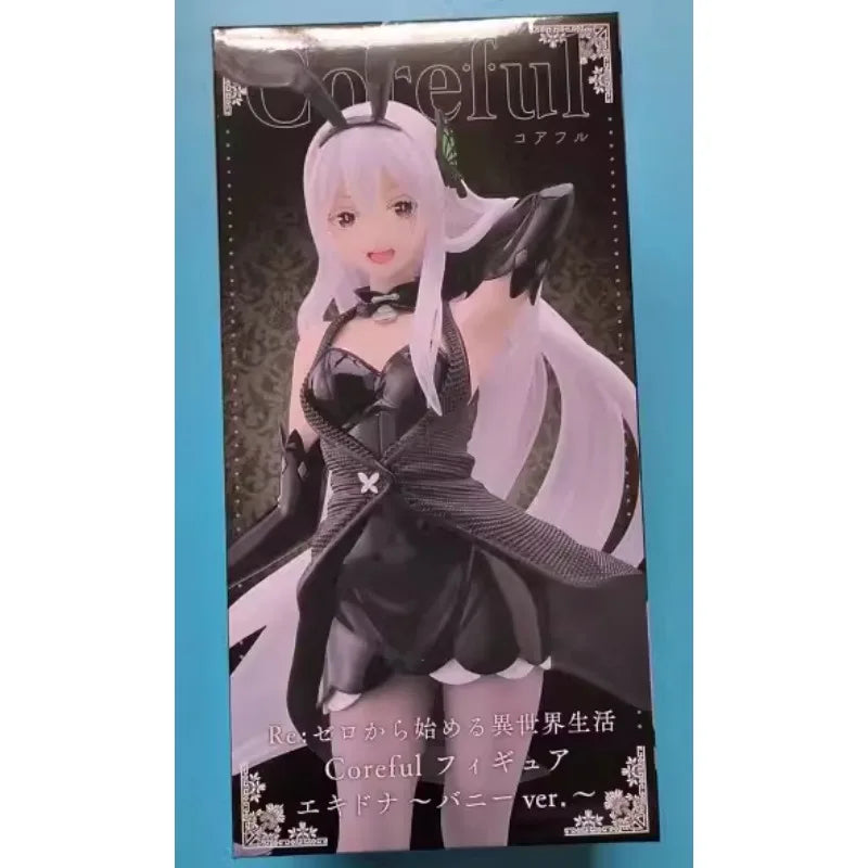 Ursprüngliche Echte TAITO Re: Zero Starting Life in Another World 18 cm Echidna Coreful Bunny Girl PVC Anime Figur Spielzeug Geschenk