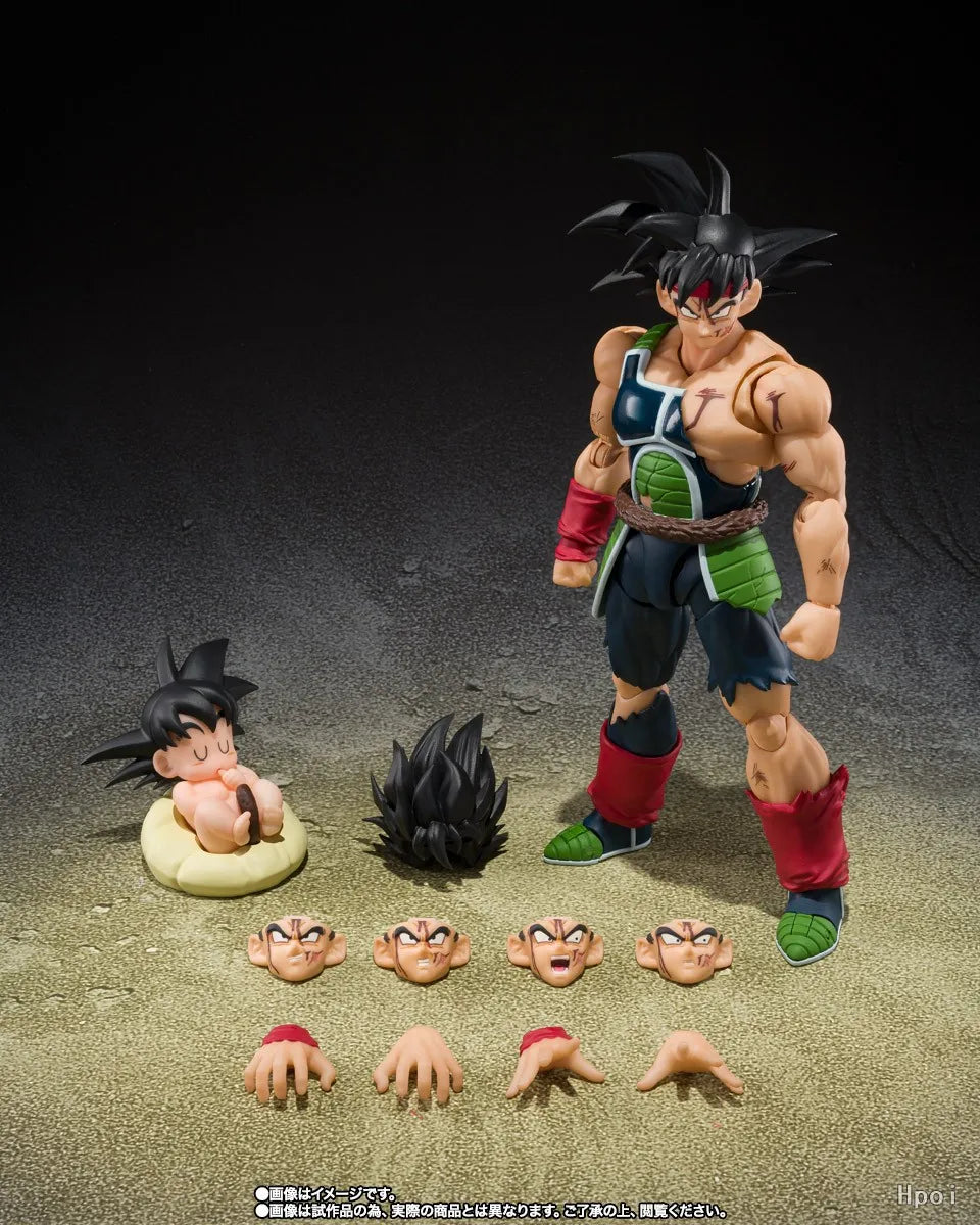New Products Bandai S.H.Figuarts Dragon Ball Z Super Saiyan God Vegeta Goku Burdock Dodoria Zarbon Anime Action Figure Toy Gift