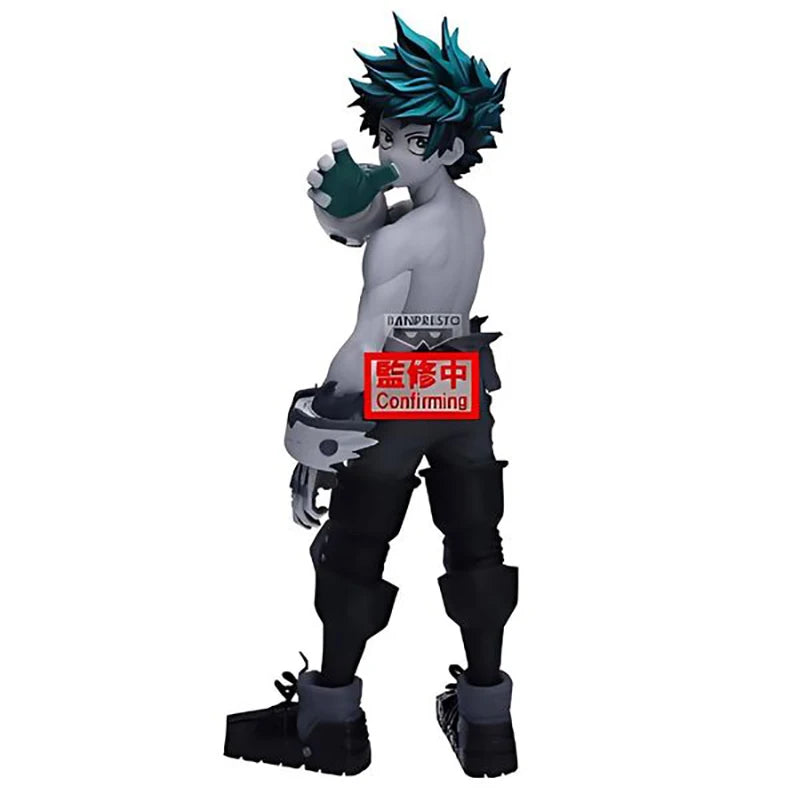 Original Banpresto My Hero Academia Noir Edge Collection Midoriya Izuku Action Figure Toy Kids Gift Collectible Model Ornaments