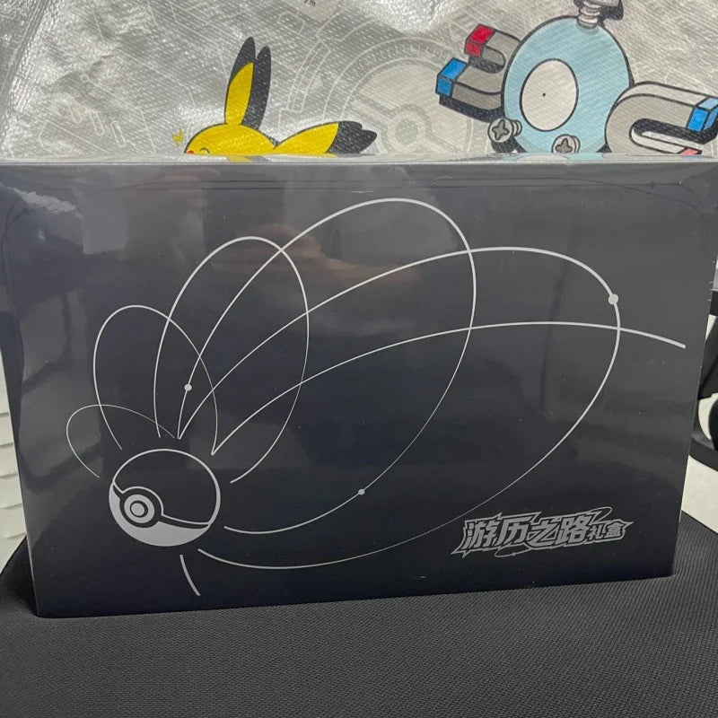 Hot Ptcg Chinese PokéMon Journey Gift Box Trading Card Game Collectible Peripherals Charizard Mewtwo Simplified Christmas Gift
