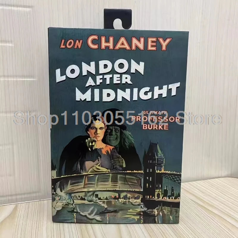 Neca London After Midnight Lon Chaney Action Figure Anime Collectible Model Toy Dolls  Birthday Gifts