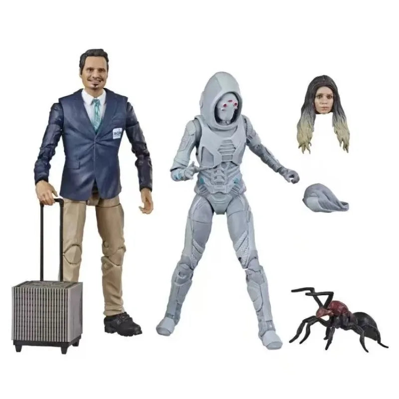 Original Hasbro Marvel Legends Series ANT-MAN THE WASP X-CON LUIS GHOST Anime Figure Toys Ornaments Model