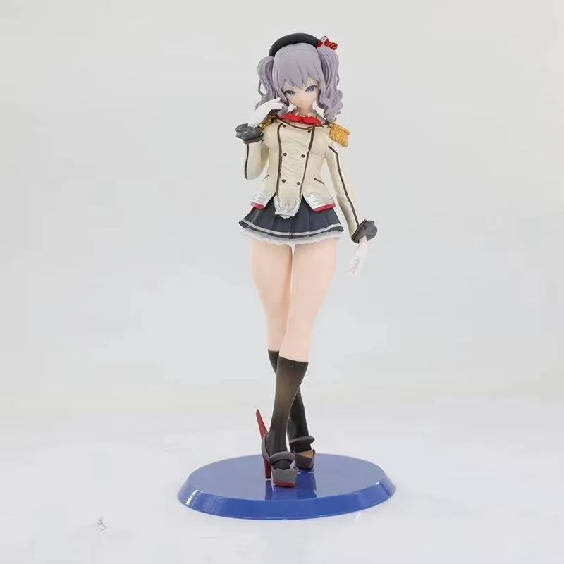 Kantai Collection Figur Kan Colle Kashima Hibiki Azur Lane Anime Girl PVC Actionfigur Spielzeugspiel Statue Sammlung Modell Puppe