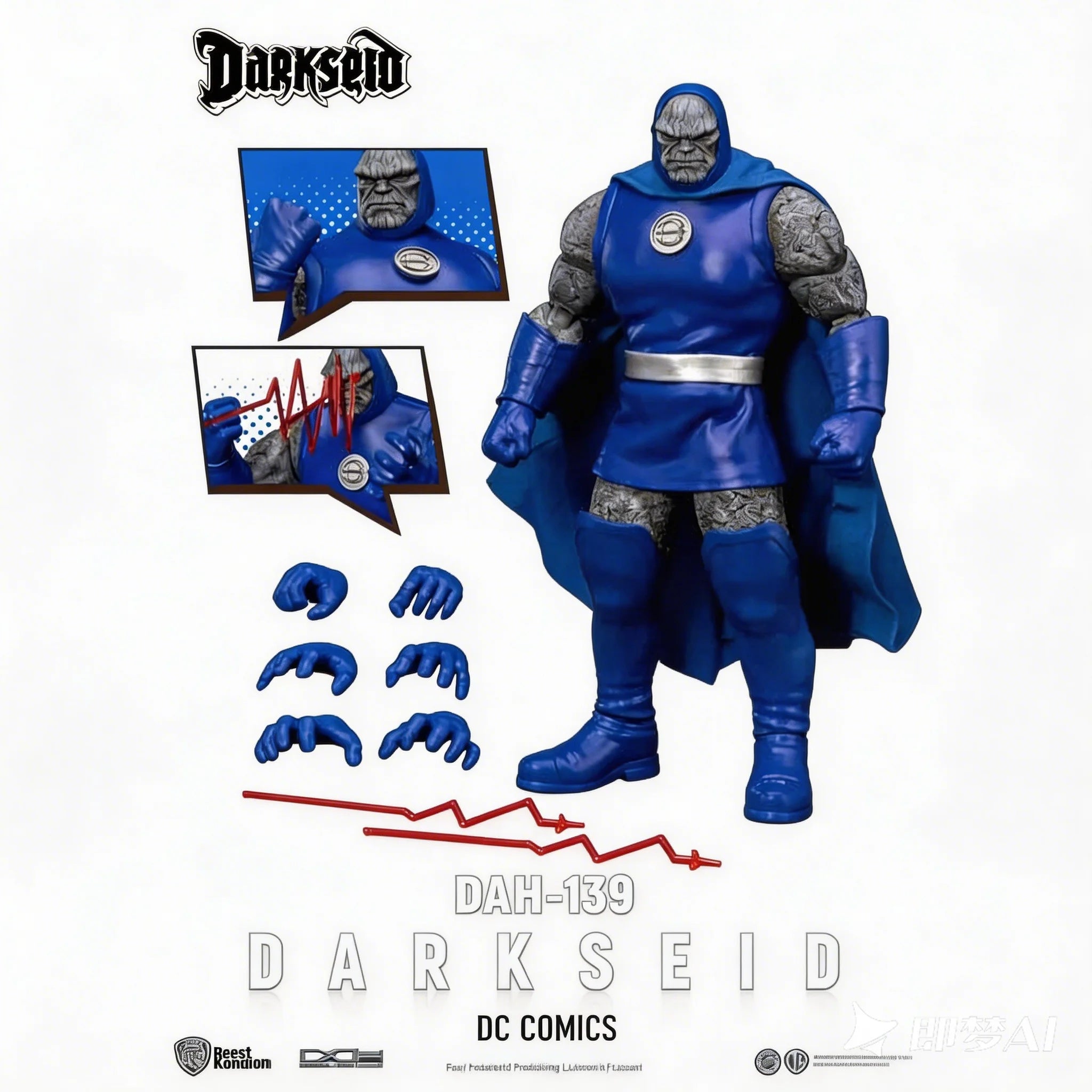 Genuine Beast Kingdom BEASTKINGDOM DC Comics DAH-139 Darkseid  Action Figure Original Collection Ornament Surprise Gift