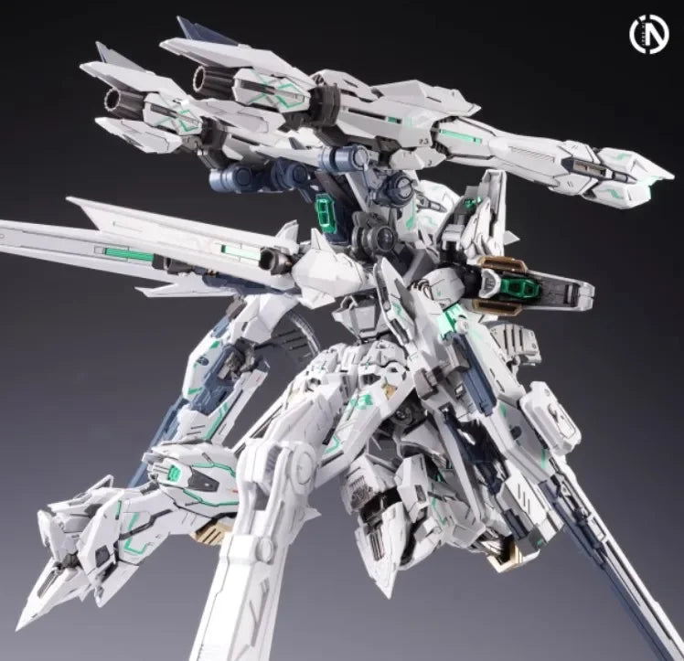 SNAA Original Infinite Nova Anime Model Ruling Action Figurine Model Limit Colour Alloy Skeleton Assembly Model Toy For Kid Gift
