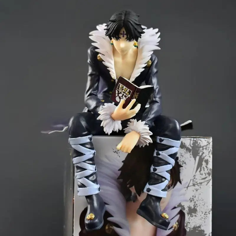 Hunter X Hunter Kurapika Sitting Pose Anime Figure Noodle Stopper Collectible Model Desk Decor For Anime Fans Wholesale