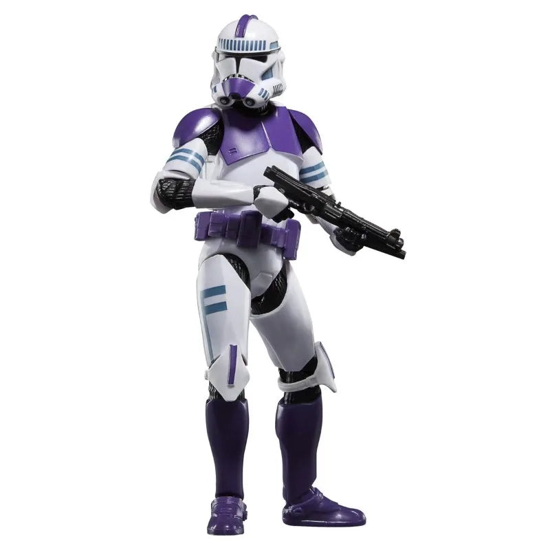 Original Hasbro Star Wars The Black Series Mace Windu and 187th Legion Clone Trooper Anime Figure Collection Model Toys
