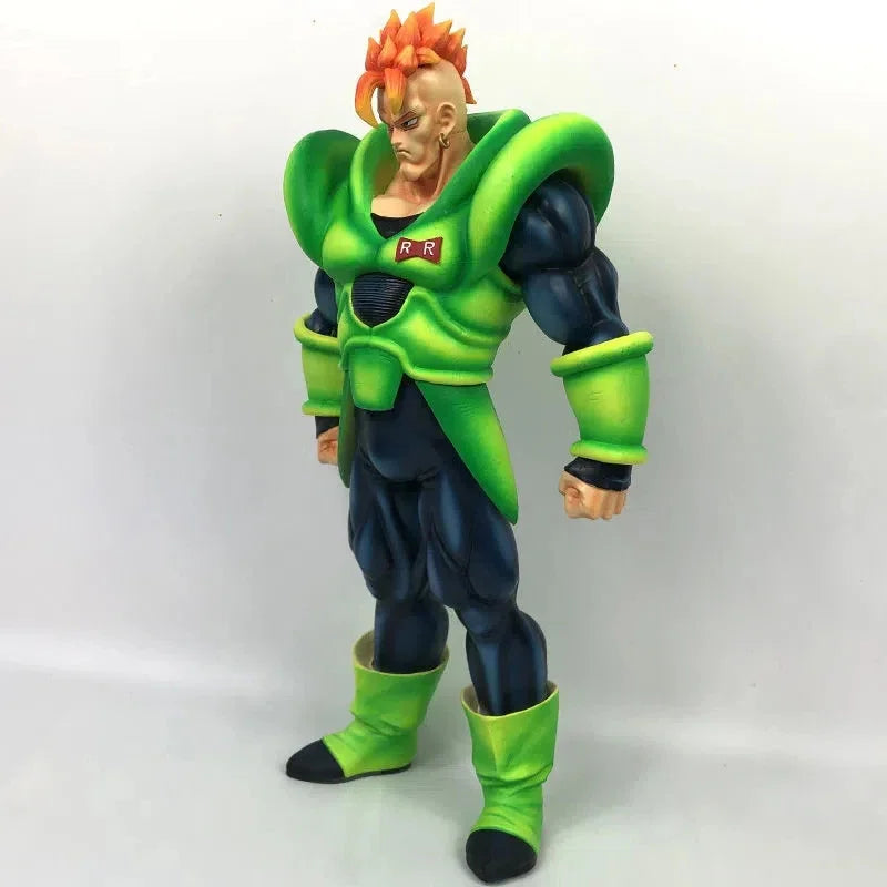 Anime Dragon Ball Lchiban Action Figure ANDROID #16 Statue 41cm PVC Movable Collection Doll Super Saiyan Gk Figurine Model Toys
