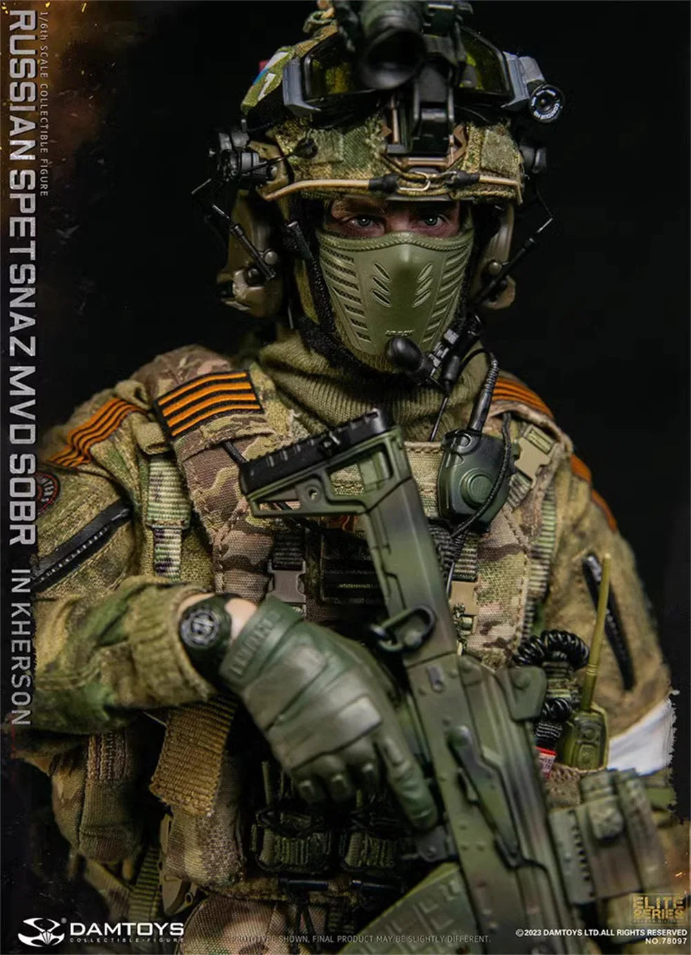 Scale 1/6 DAMTOYS DAM 78097 Special Response Team Male Soldier Full Set For 12" Action Figure Body Model Toys