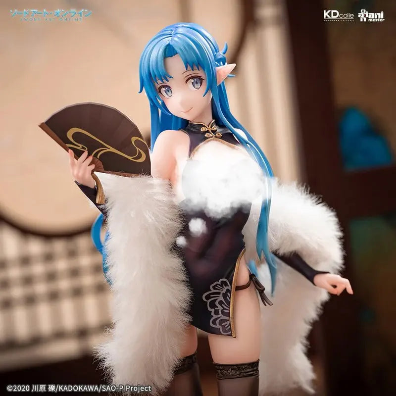 Animester KDcolle Sword Art Online Asuna Undine 1/7 Scale Cheongsam Version Figure Collectible Desktop Ornament For SAO Fans