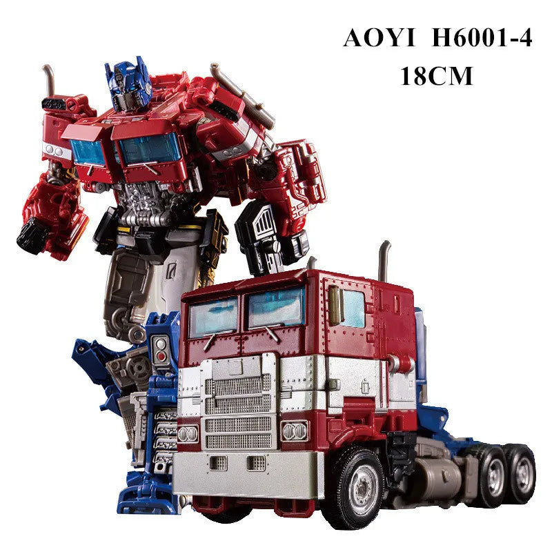 Deformable Toys BMB New 21CM Transformation Boy Robot Car Anime Action Figures Deformation Truck Model Kids Gift H6001-3 SS38