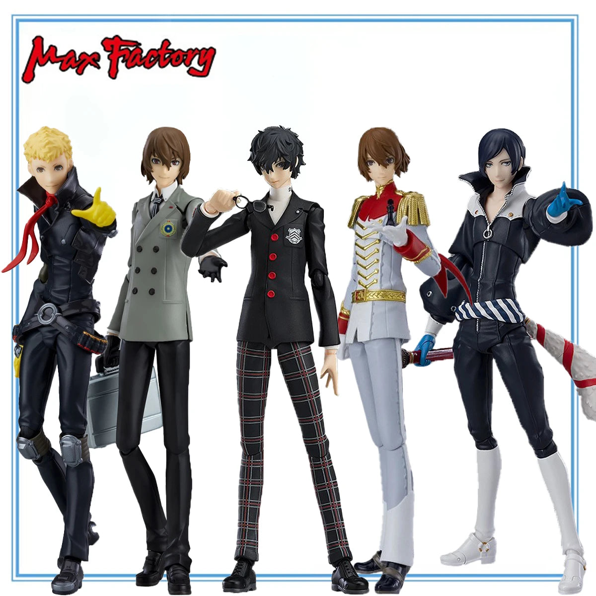 100 Original in Stock  Max Factory  Figma PERSONA5 The Animation 471 496Akechi Gorou 404Kitagawa Yuusuke EX-50Joker 433  SKULL