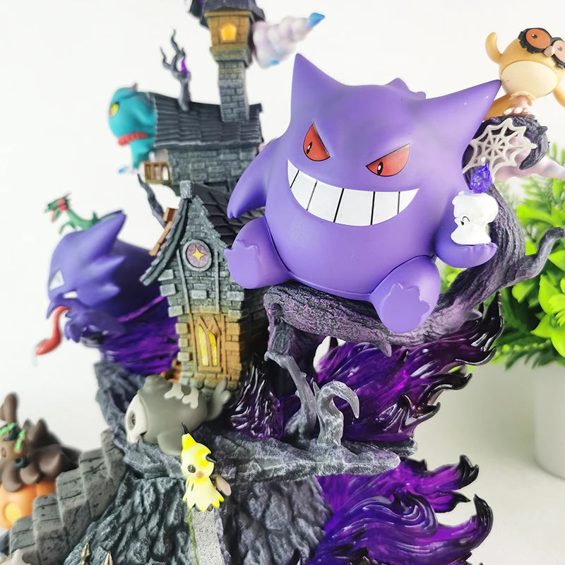 2025 New In Stock 31cm Anime Pokemon Gengar Ghost Claw Action Figure Game Statue Pvc Collectible Kawaii Model Gifts Dolls Toys