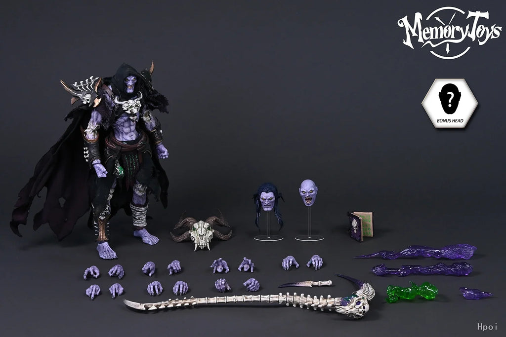 【MT】Original Mety Toyz Soldier Adventurer World Necromancer Baron Salman Demon Little Devil Full Action Figure Model Toy Gift